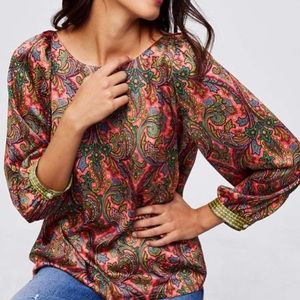 Loft Paisley Top🌸